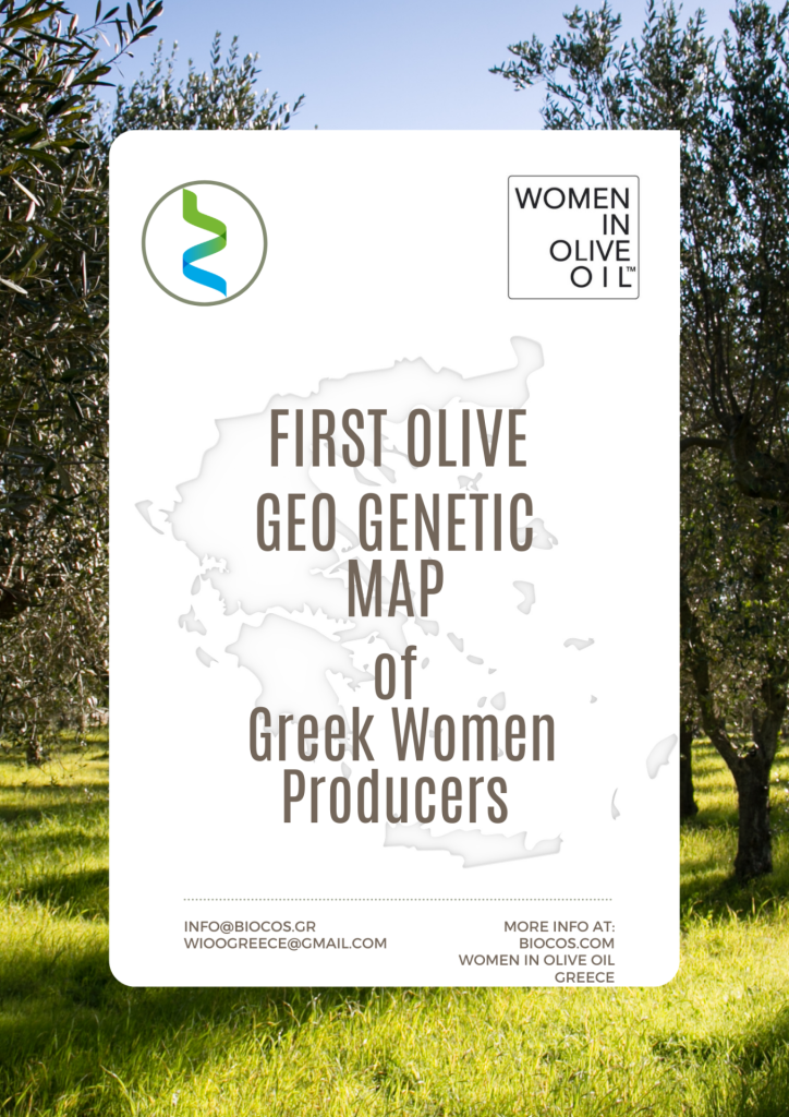 First geo-genetic mapping of Greek Women Olive Oil Producers